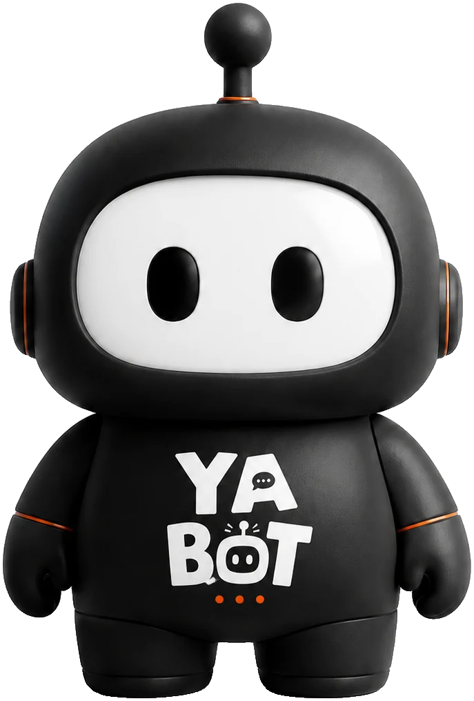 Фирменный персонаж-робот YABOT
